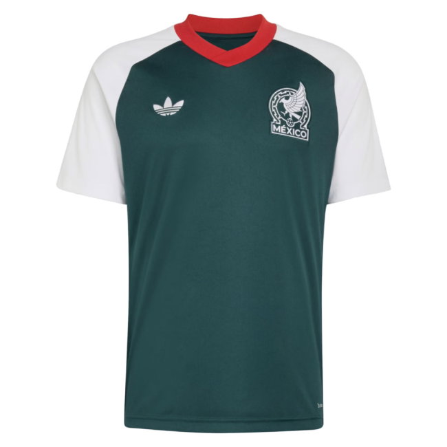 2026-2027 Mexico Away Pre-Match Shirt (White)-SoccerKits Hub | Buy Soccer Jerseys Online